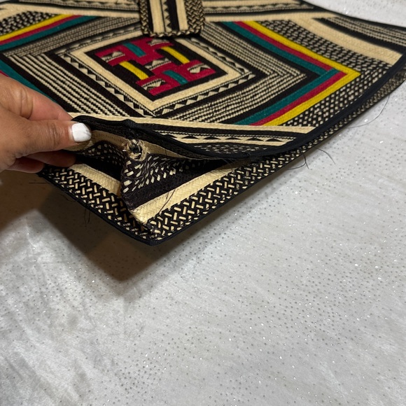 Multicolor Geometric Pattern Women Bag - Picture 9 of 9